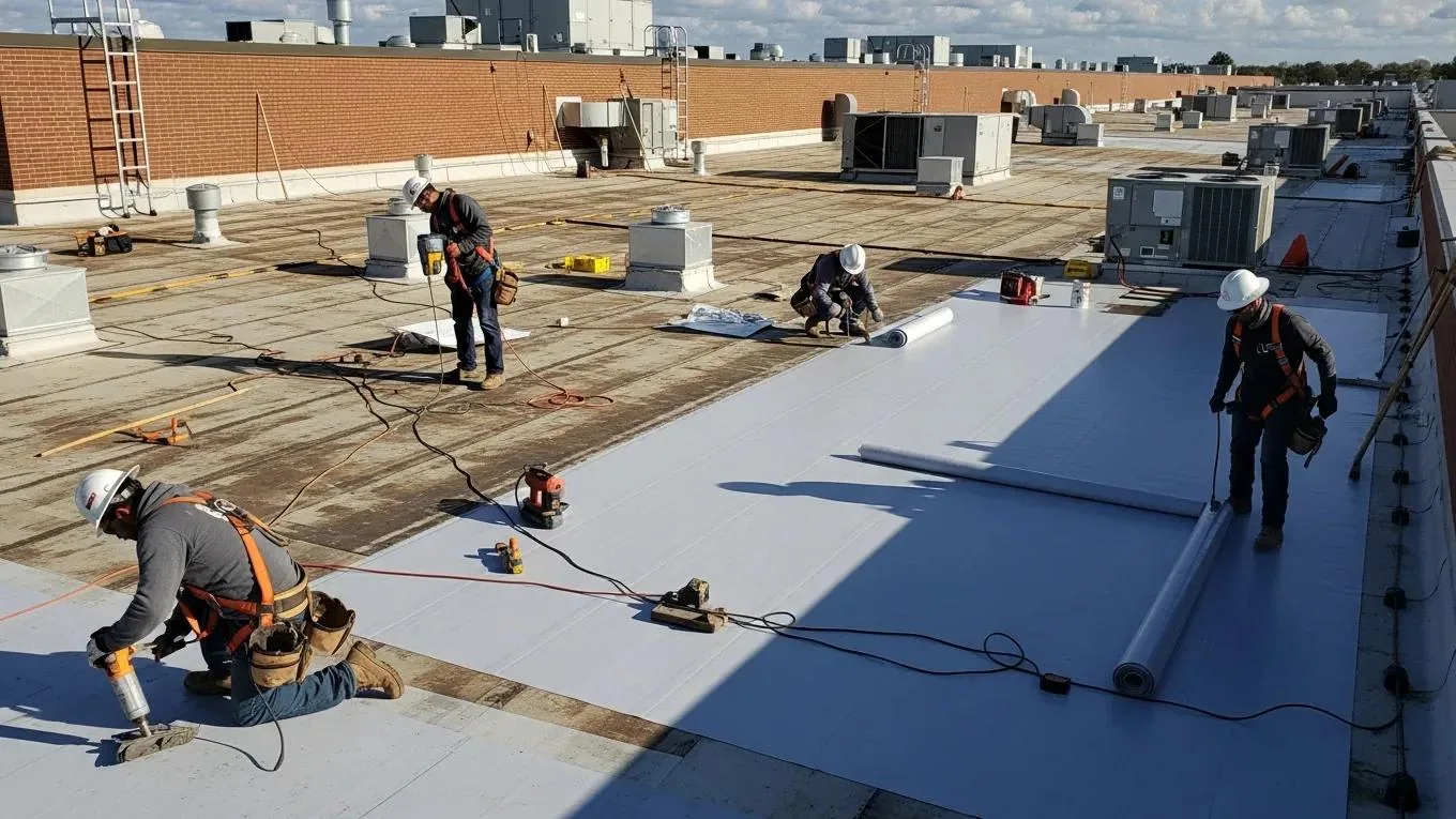 Commercial Roof Flashing Failure Repair in Westminster, CO