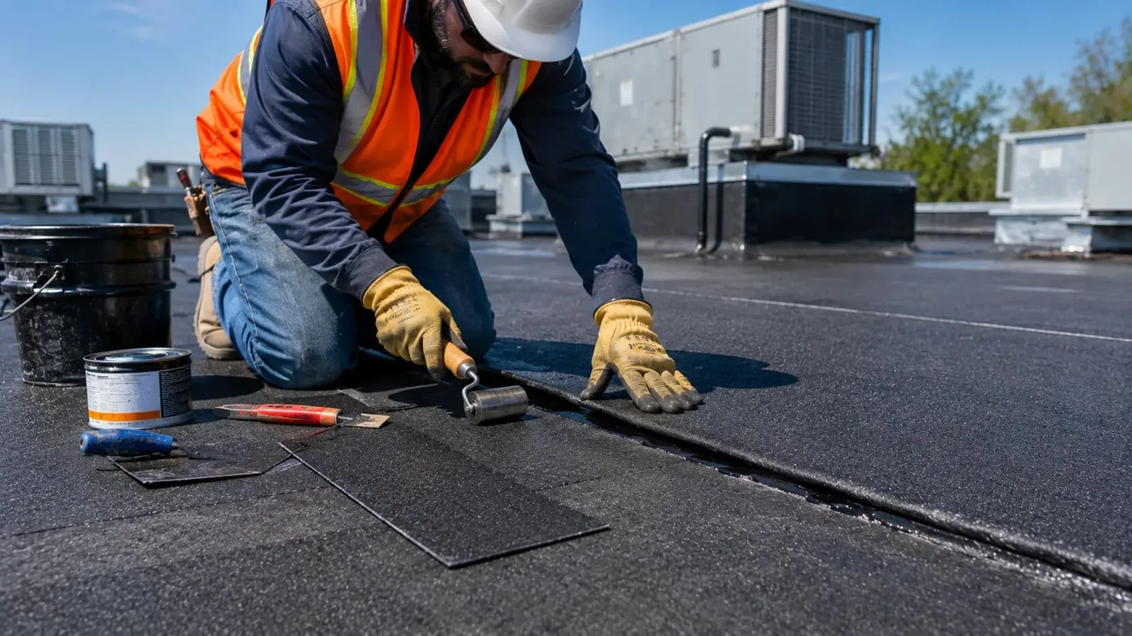 Commercial Roof Flashing Failure Repair in Westminster, CO