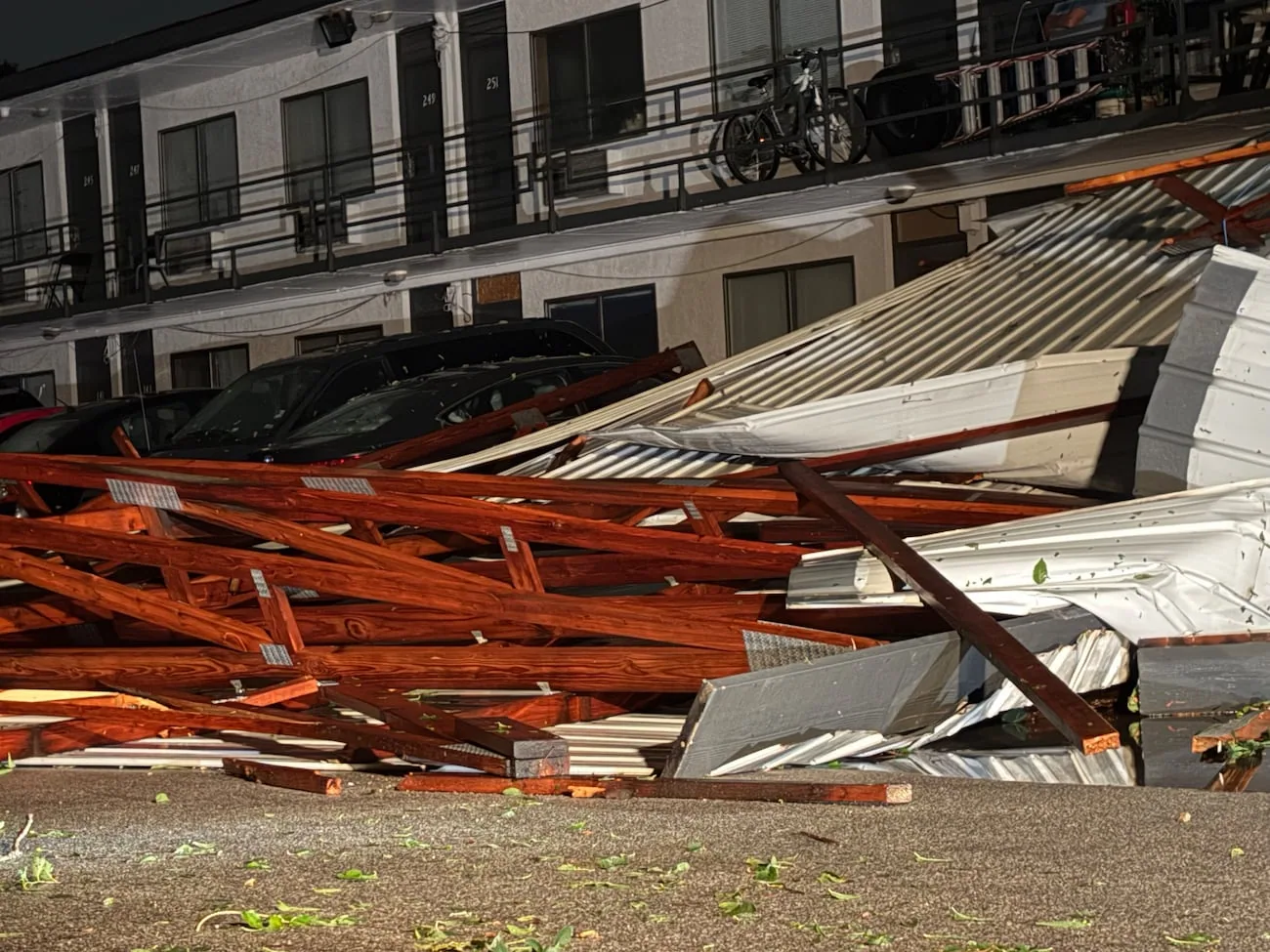 Commercial Wind Damage Roof Repair